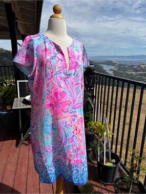 NEW NWT Lilly Pulitzer Sofie XL Dress Resort Vacation Travel Beach Gorgeous!